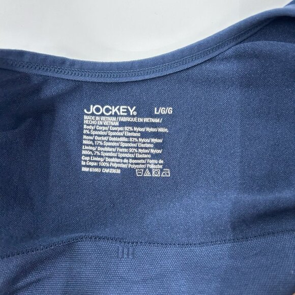 Jockey Seamfree Back Smoothing Bralette Lot Size Large Molded Cups Wireless Bra - Picture 7 of 9